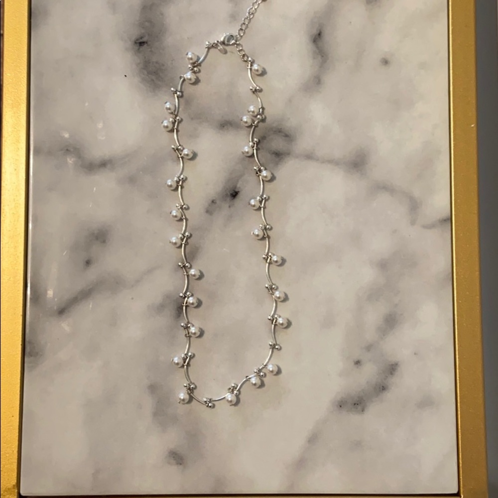 Faux Pearl Necklace